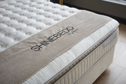 Shinebedd Das Premium Boxspringbett mit Hybrid Matratze und Stauraum