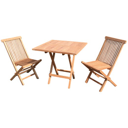 Teak balcony set