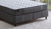 Letto box spring con materasso a molle 
