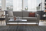 Sofa, upholstered group Astera, 3 seater, 2 seater and armchair, including sofa cushions