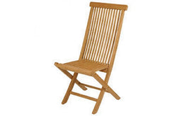 Sedia in teak 