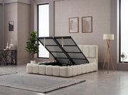 Boxspringbett mit Orthopadischer Matratze H3 Für gesunden Schlaf ohne Rückenschmerzen