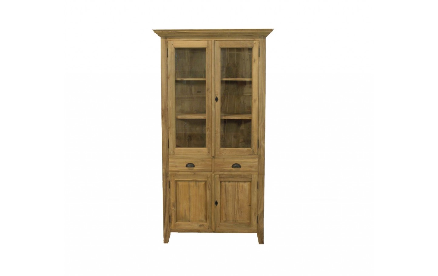 Teak-Vitrine 